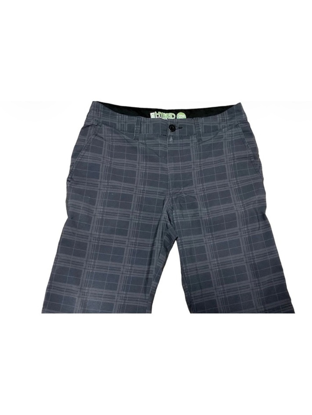 BKE Hybrid Quick Drying Board Shorts Men's Plaid Shorts 33W 23L